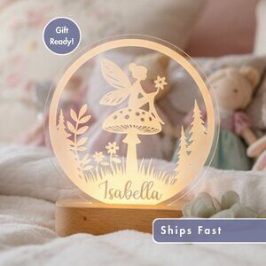 Fairy Night Light – Personalized LED Fantasy Room Decor